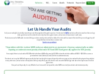 Let us Manage your Audits with the Highest Standard