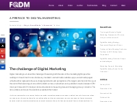 A Preface to Digital Marketing | Marketing Tightrope | Marketing Chann