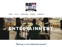 entertainment. | BBQ   Blues