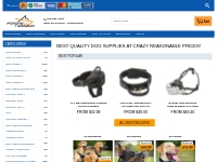 Best quality dog supplies at crazy reasonable prices - harnesses, leas