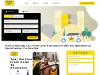 Book Pune to Khandala Taxi Service - ForSureTaxi