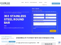 ‹—303 Round Bar—› Forte Precision Metals, Inc.