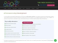 Online shop design and development | Affordable monthly option