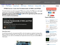 FPGA Course: Learn the Fundamentals of VHDL and FPGA  - FPGA4student.c