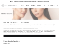 Lip Filler Dissolver - FTT Skin Clinics