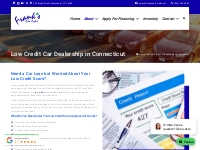 Low Credit Car Dealership Connecticut | Low Credit Car Dealer CT
