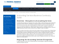 Accounting Services Business Continuity Guide