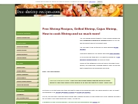 Free Shrimp Recipes, Grilled Shrimp, Cajun Shrimp, How to cook Shrimp