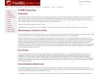 FreeBSD's Privacy Policy | The FreeBSD Project