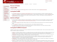 Resources for Newbies | The FreeBSD Project