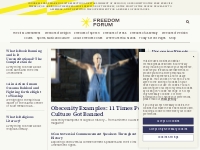 Homepage - Freedom Forum