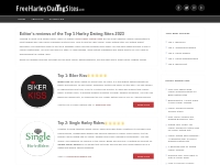 Harley Dating | Top 5 Free Harley Dating Sites Reviews 2023