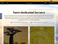 Semi-dedicated Servers from  | Freehostia.com