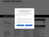 Ready-Made Office Templates - Download Hundreds of Pre-Designed Templa