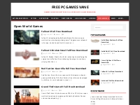 Open World Games Archives - Free PC Games Vane
