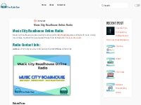 Music City Roadhouse Online Radio - Free Radio Tune