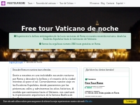 Gratis Tour Roma - Gratis Tour Vaticano de Noche