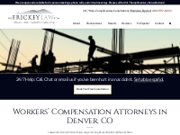 Workers’ Compensation Attorneys in Denver, CO | The Frickey Law Firm