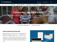 Consumer Home Center | Friedrich