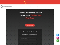 Affordable Refrigerated Truck Rental in Dubai | 0507950100