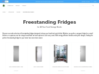 Shop Quality Freestanding Fridges | FridgeCo