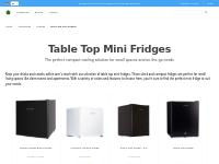 Mini Fridge: Small and Convenient Tabletop Cooling
