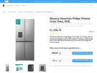 Upgrade Your Kitchen with Hisense s 454L American Fridge Freezer
