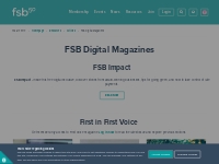 FSB Digital Magazines | FSB, The Federation of Small Businesses