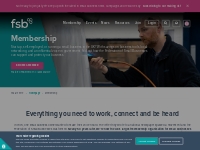 Membership | FSB, The Federation of Small Businesses