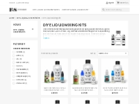 DIY E Liquid Mixing Kits | DIY Vape Juice Kit