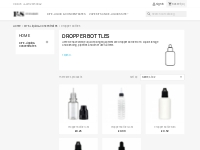 E-liquid Dropper Bottles