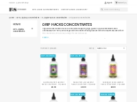 Drip Hacks Concentrates | 50ml Hack Shots