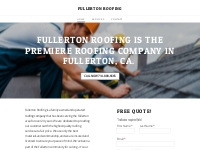 FULLERTON ROOFING - Fullerton Roofing