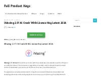 iMazing 2.17.16 Crack With License Key Latest 2024
