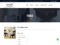 Manufacturer dining table | modern dining table and chairs | dining ta