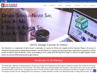 Best UI UX Design Course Class, Institute, with placement in Indore