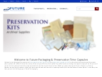 Time Capsule Containers & Supplies by Future Packaging & Preservation