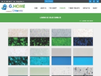 Luminous Solid Surface | G Home