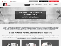 Portable Air Compressors | Diesel Driven Air Compressor | G3