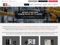 ELGi Rotary Screw Air Compressors - VFD controls | G3, USA