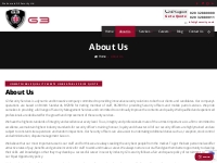About Us | Security company in London - G3 Security Ltd