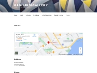 Contact | Gagliardi Gallery | Art Gallery London