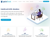 RFx - Streamline Your Entire Sourcing Process with Gainfront
