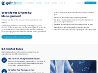 Workforce Diversity Management Solutions - Gainfront Diversity