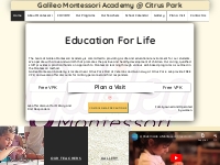 Best Montessori School in Tampa FL | Galileo Montessori Academy
