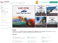 Saro Steel - Wholesale Trader of Roofing Sheet & Galvanised Sheets fro