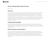 Privacy Policy   Galves Market Data