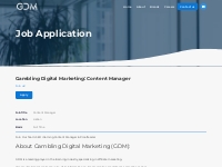 SEO iGaming Content Manager and Proofreader   Gambling Digital Marketi