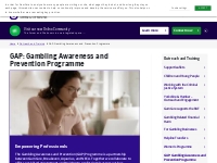 GAP: Gambling Awareness and Prevention Programme - GamCare