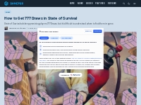 How to Get 777 Draws in State of Survival